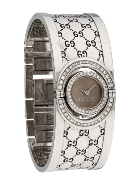 gold gucci watches reviews|Gucci diamond watches ladies.